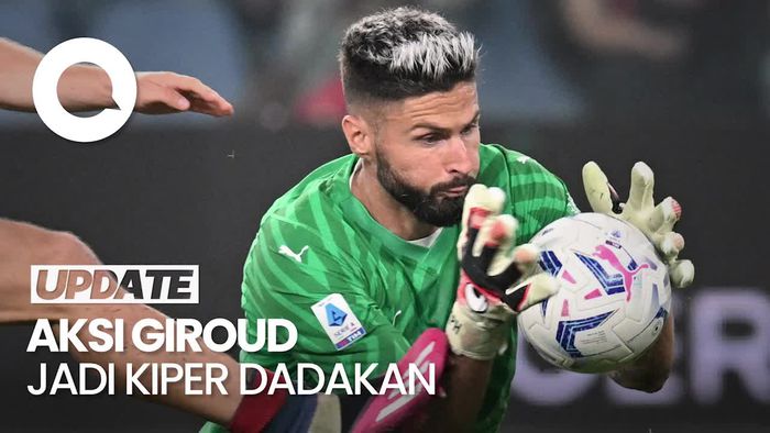 Giroud Jadi Kiper Dadakan, Milan Gasak Genoa 1-0