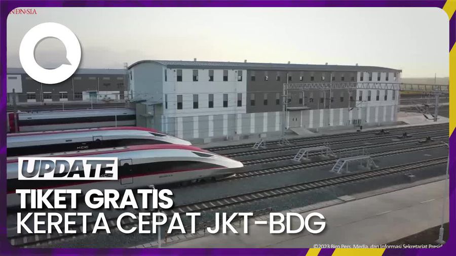 Tiket Gratis Kereta Cepat JKT-BDG Dibuka Lagi!