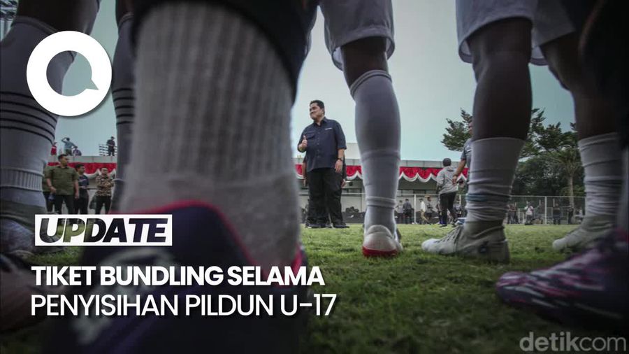 Erick Thohir: Nanti Ada Tiket Bundling Nonton Pildun U-17 & Kereta Cepat