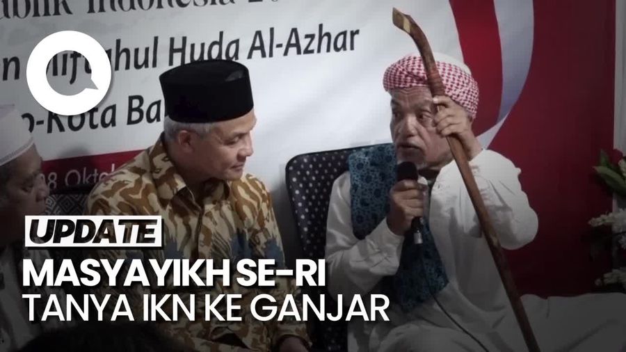 Ganjar Dapat Pertanyaan Kritis dari Masyayikh Se-Indonesia soal IKN
