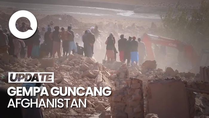2.400 Orang Tewas Akibat Gempa M 6,3 Guncang Afghanistan
