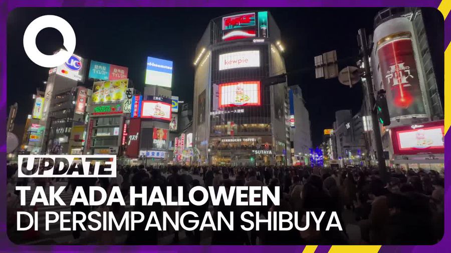 Larangan Perayaan Halloween di Persimpangan Shibuya