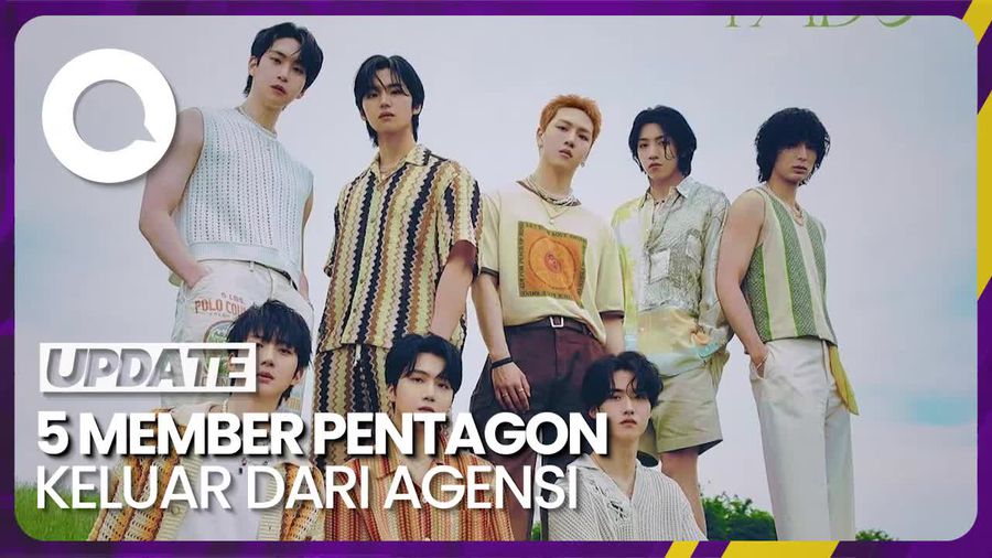 5 Member PENTAGON Cabut dari Cube Entertainment