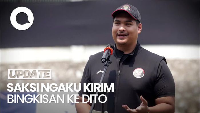 Saat Foto Menpora Dito Ariotedjo Dipampang di Sidang Kasus BTS