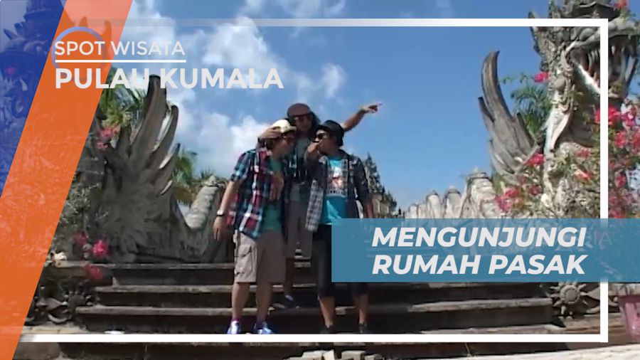 Berkunjung ke Rumah Pasak Pulau Kumala Kutai Kartanegara