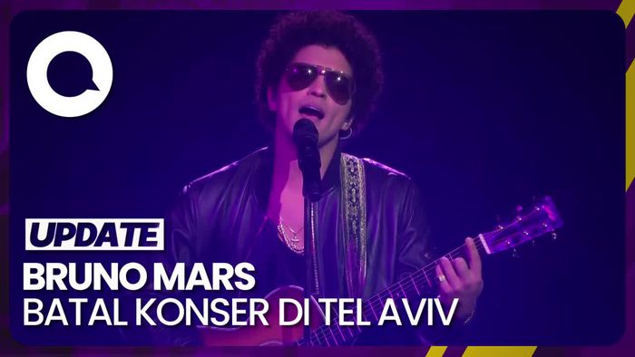 Bruno Mars Batalkan Konser di Tel Aviv gegara Konflik Israel dan Hamas