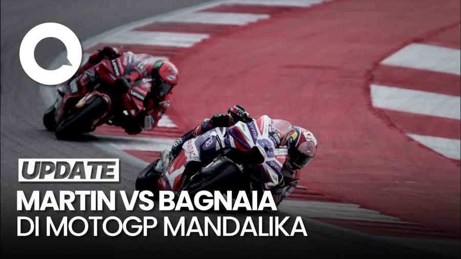 MotoGP Mandalika Akhir Pekan Ini, Martin Bisa Jegal Bagnaia?