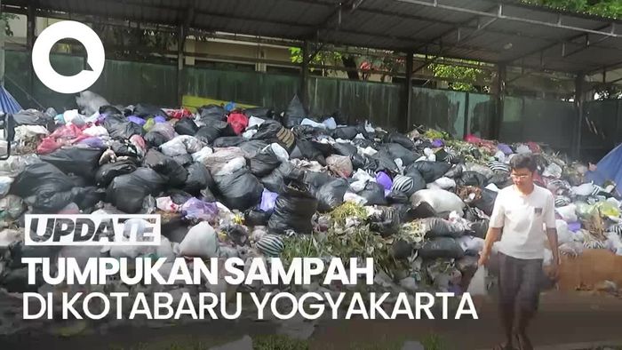 Warga Keluhkan Tumpukan Sampah di Depo Kotabaru Yogyakarta