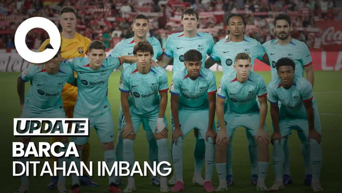 Barcelona Ditahan Imbang di Kandang Granada