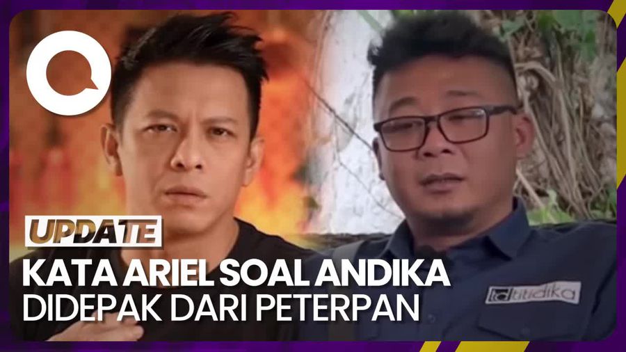 Ariel Tanggapi Santai Pengakuan Andika Didepak dari Peterpan