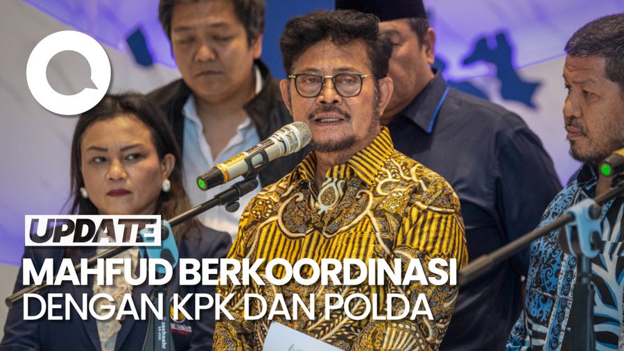 Mahfud Md soal Kasus Pemerasan Pimpinan KPK ke SYL: Saya Terus Berkoordinasi
