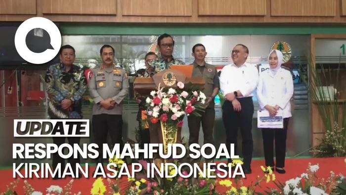 Mahfud Sebut Tak Ada Kiriman Asap dari Indonesia ke Negara Tetangga