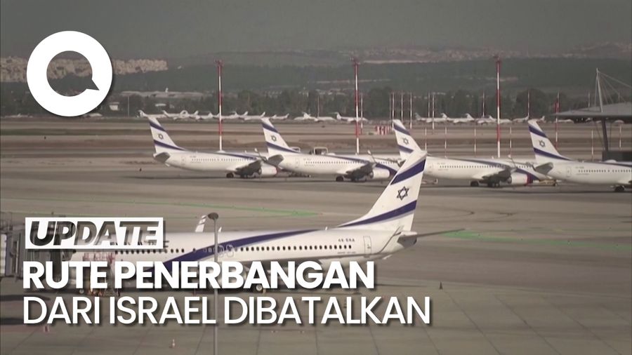 Sejumlah Maskapai Setop Penerbangan dari Tel Aviv Buntut Serangan Hamas