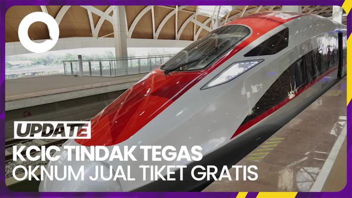 Warga yang Jual Tiket Gratis Kereta Cepat Bakal Diproses Secara Hukum