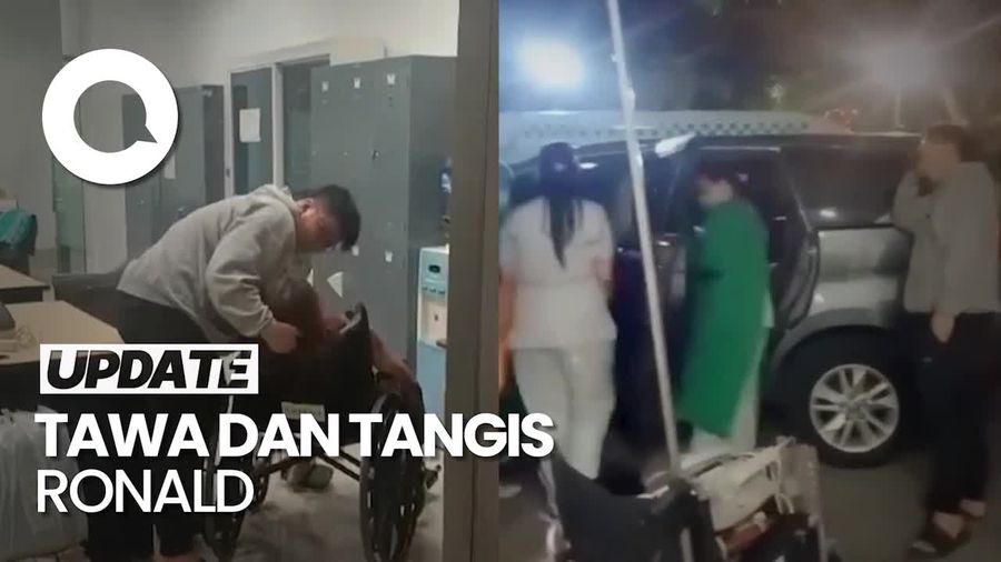 Tangis Histeris Ronald Seusai Tertawa saat Rekam Dini Terkapar