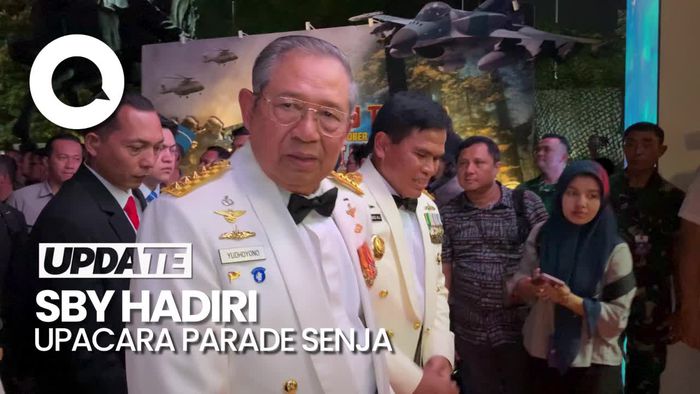 SBY hingga Agum Gumelar Hadiri Parade Senja di Kemhan Sore Ini