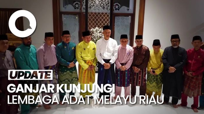 Ganjar Bakal Dinobatkan Anggota Keluarga Melayu Riau