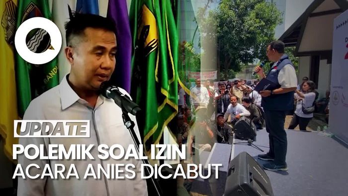 Pandangan Dua Sisi soal Dicabutnya Izin Acara Anies di Bandung