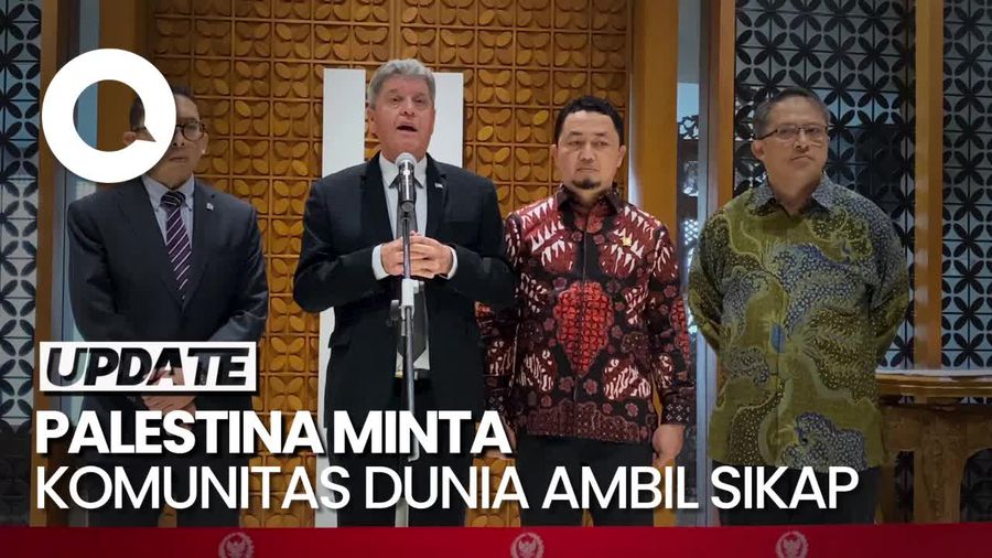 Palestina Minta Komunitas Internasional Bersikap, Singgung Konflik Ukraina