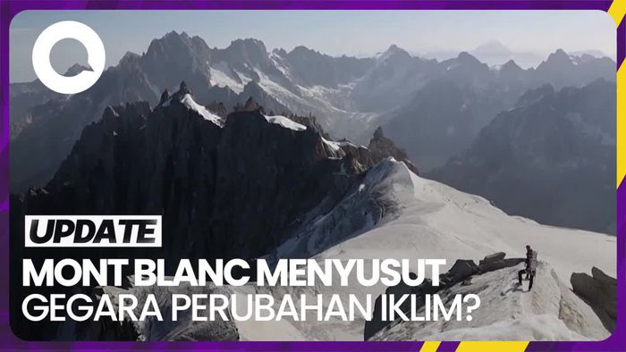 Ketinggian Atap Eropa Mont Blanc Menyusut, Apa Artinya?