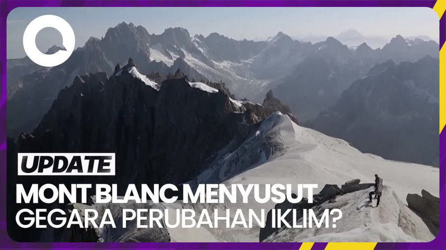 Ketinggian Atap Eropa Mont Blanc Menyusut, Apa Artinya?