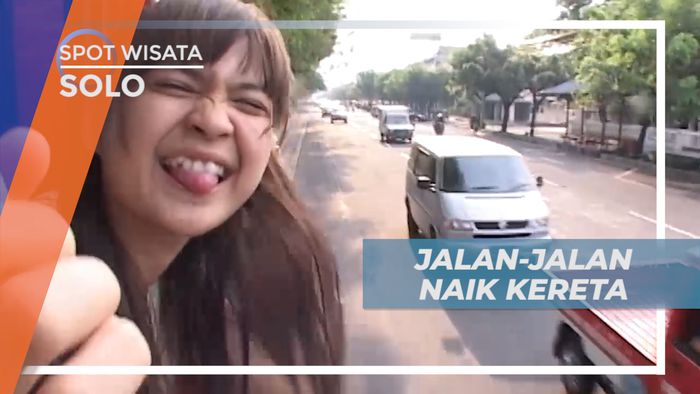Senangnya Berkeliling Kota Solo Dengan Naik Kereta Api, Solo