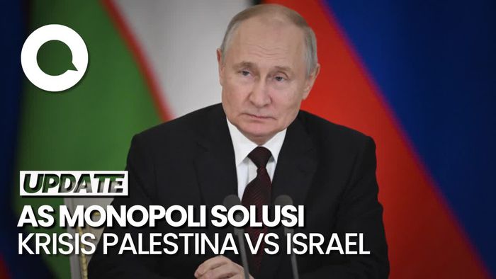 Putin: Israel dan Hamas Memanas Bukti Kebijakan AS Gagal di Timur Tengah
