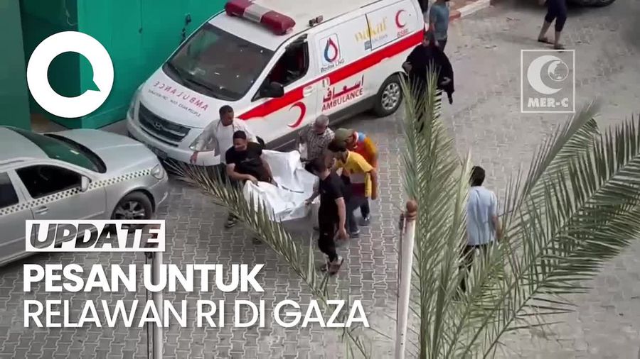 MER-C Minta Relawan di Gaza Tak Ikut-ikutan Perang