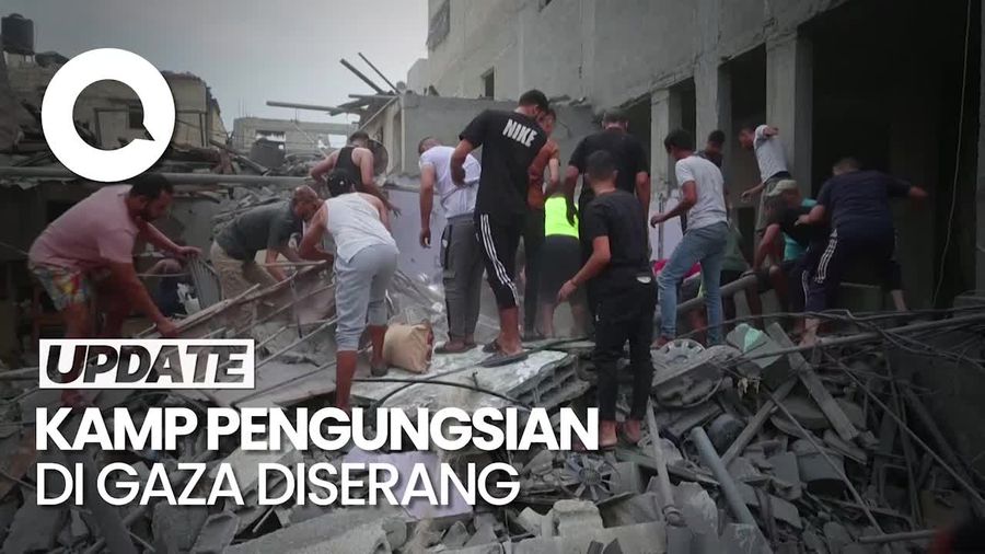 Israel Serang Kamp Pengungsian di Gaza dengan Jet Tempur F-16