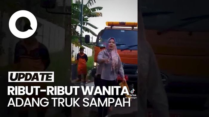 Viral Wanita Adang Truk Sampah di Bogor Gegara Drama Pemilihan RT 