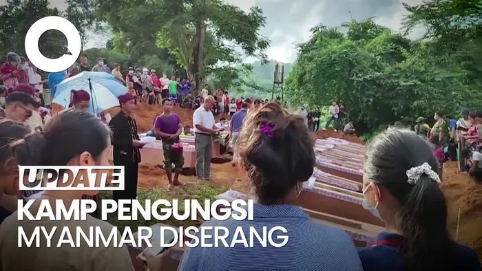 Serangan Artileri di Kamp Pengungsi Myanmar, 29 Orang Tewas