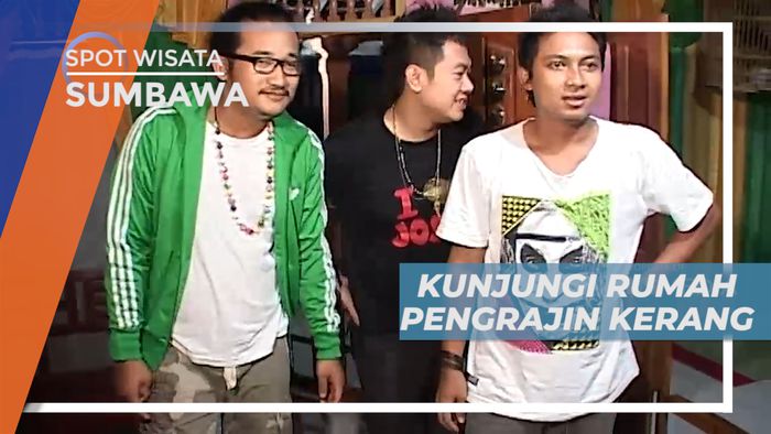 Liburan Seru, Megunjungi Rumah Pembuat Kerajinan Berbahan Kerang, Sumbawa