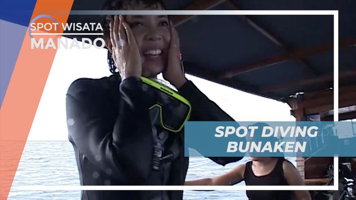 Membelah Lautan, Naik Perahu Menuju Spot Diving Cantik di Laut Bunaken, Manado