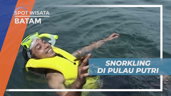 Snorkeling di Pulau Putri Batam, Disambut Keindahan Bawah Lautnya