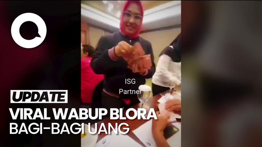 Penjelasan Wabup Blora Setelah Viral Video Bagi-bagi Uang Segepok