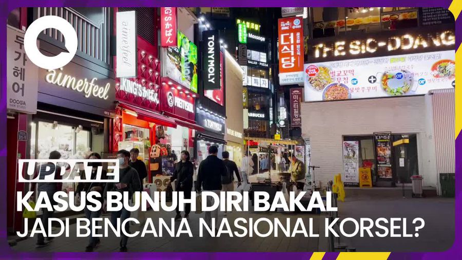 Data: Hampir 40 Ribu Warga Korea Selatan Bunuh Diri 3 Tahun Terakhir
