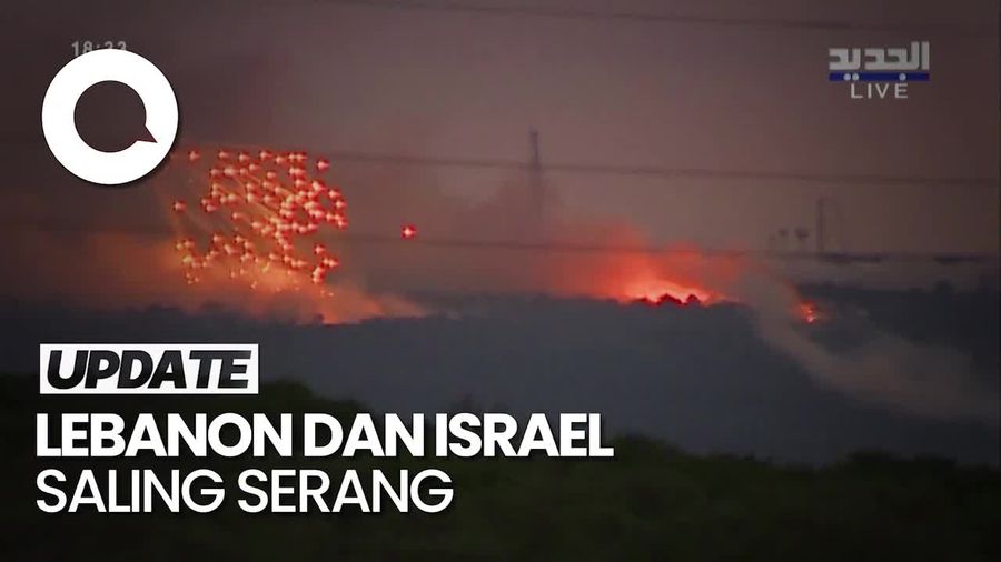 Perang Meluas, Lebanon dan Israel Adu Roket di Perbatasan