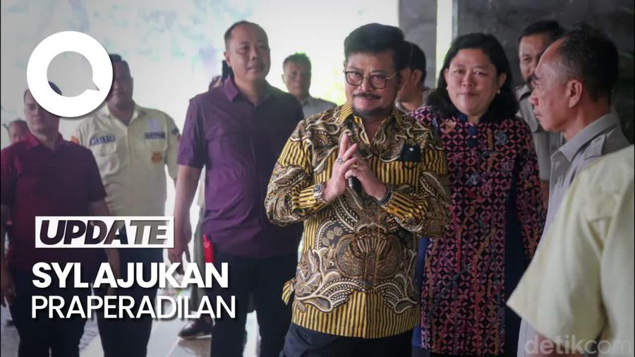 Jadi Tersangka Kasus Dugaan Korupsi, SYL Ajukan Praperadilan!