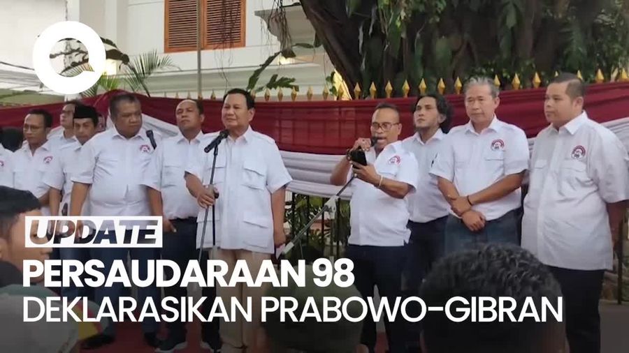 Persaudaraan 98 Sodorkan Nama Gibran Jadi Cawapres Prabowo