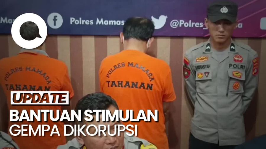 2 ASN Pemkab Mamasa Korupsi Bantuan Stimulan Gempa