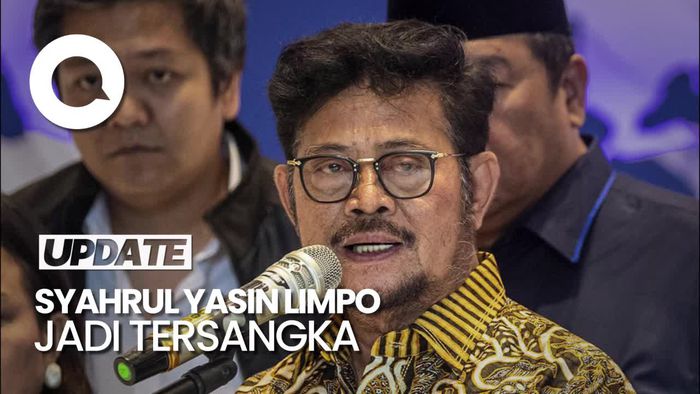SYL Resmi Jadi Tersangka Kasus Dugaan Korupsi di Kementan
