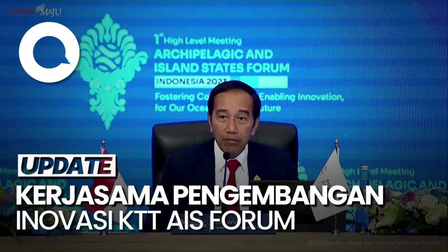 Jokowi Ungkap 4 Prioritas Kerja Sama Hasil KTT AIS Forum