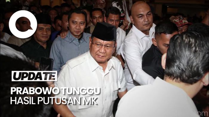 Prabowo Bakal Tentukan Cawapres Setelah Putusan MK soal Batas Usia