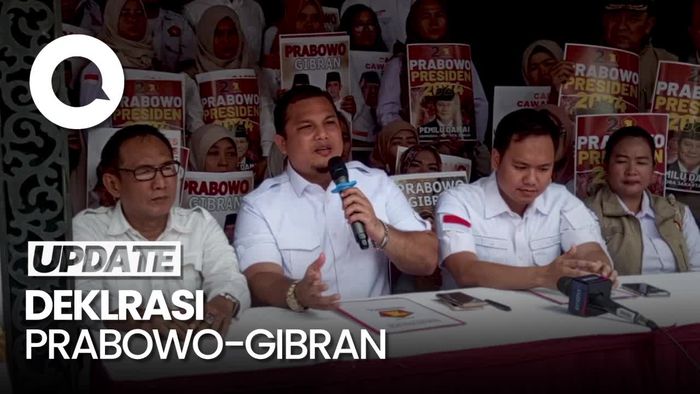 DPC Gerindra Jaktim Deklarasi Prabowo-Gibran di Pilpres 2024