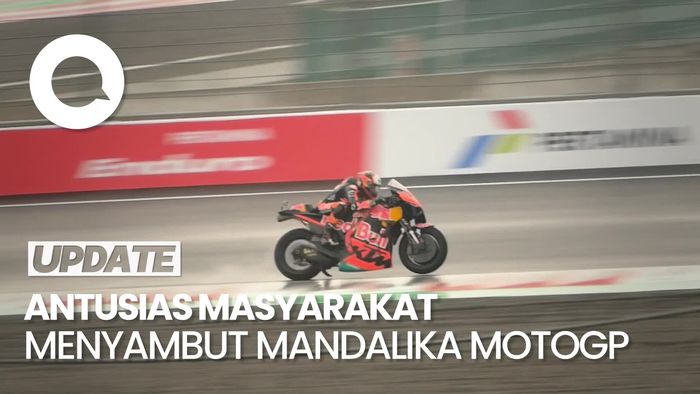 Penuh Antusias Masyarakat Sambut Mandalika MotoGP