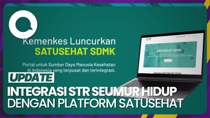 Penerbitan STR Seumur Hidup Terintegrasi Platform SATUSEHAT 