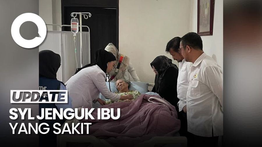 Momen SYL Absen Pemeriksaan KPK Lalu Jenguk Ibu yang Sakit di Makassar