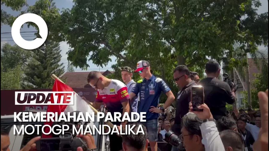 Meriahnya Parade MotoGP di Mataram Meski Tanpa Marquez-Quartararo