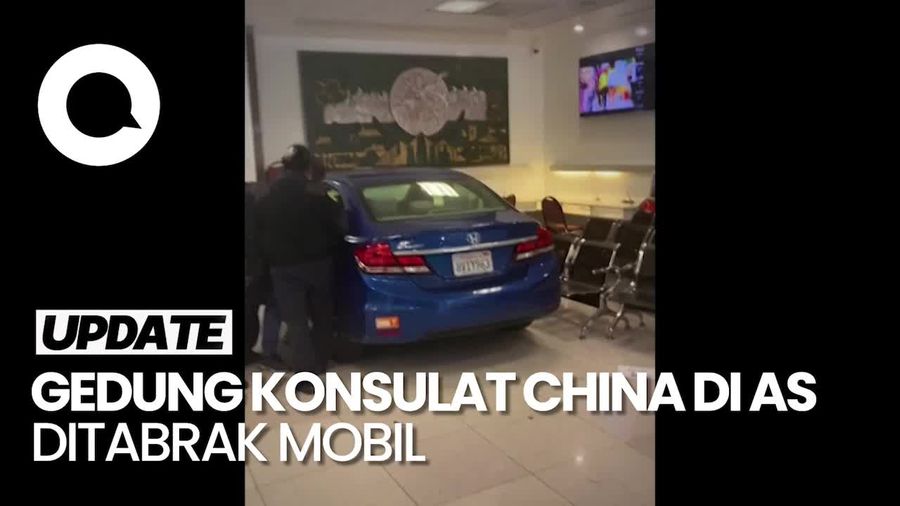 Polisi Tembak Mati Pemobil yang Tabrak Konsulat China di San Fransisco