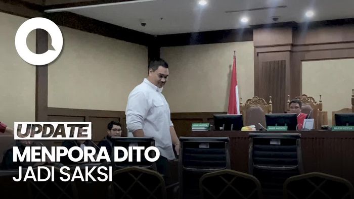 Menpora Dito Jadi Saksi Kasus Korupsi BTS Kominfo